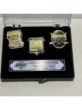 1992-93 Los Angeles Kings "Season to Remember" Limited Edition Pin Set #488/2500